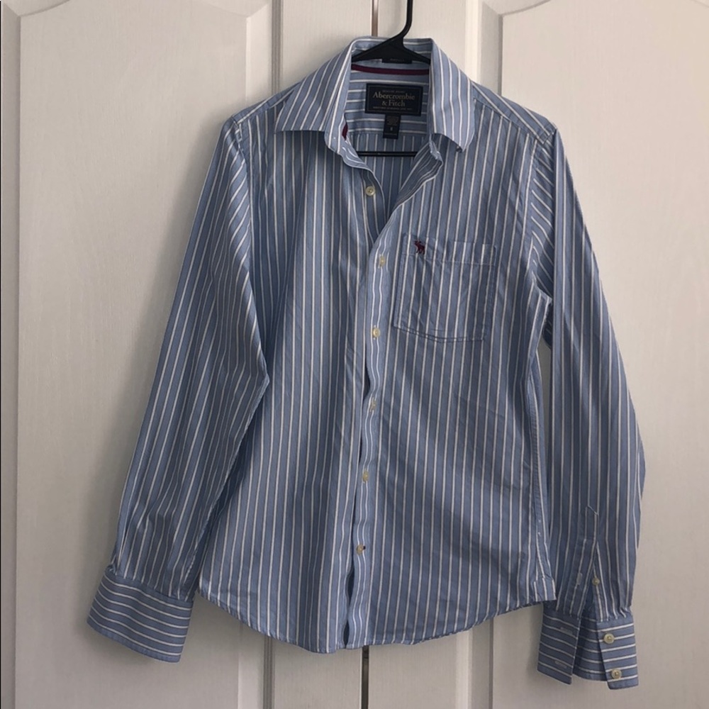 Abercrombie and fitch button up/dress shirt new S